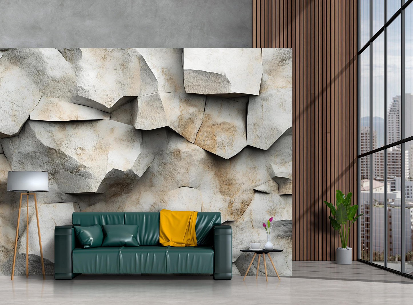 Red Wave 3D Wall Mural | Modern Abstract Wallpaper | Bold Red Accent Wall Art | Bedroom Living Room Decor Vn238