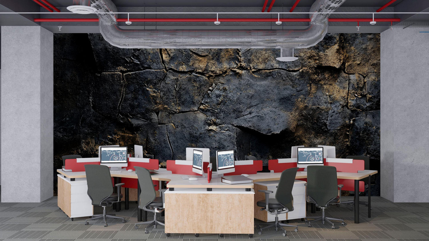 Luxury Abstract Water Ripple Wall Mural – Modern Blue Beige Textured Wallpaper for Bedroom or Living Room Decor Vn732