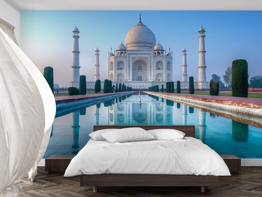 Taj Mahal Mural – India Wall Art Palace Wallpaper Vn946