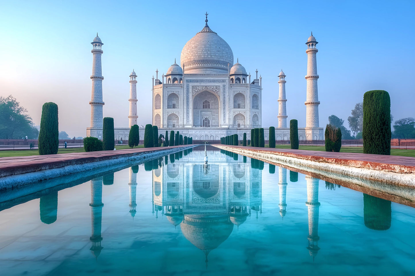 Taj Mahal Mural – India Wall Art Palace Wallpaper Vn946