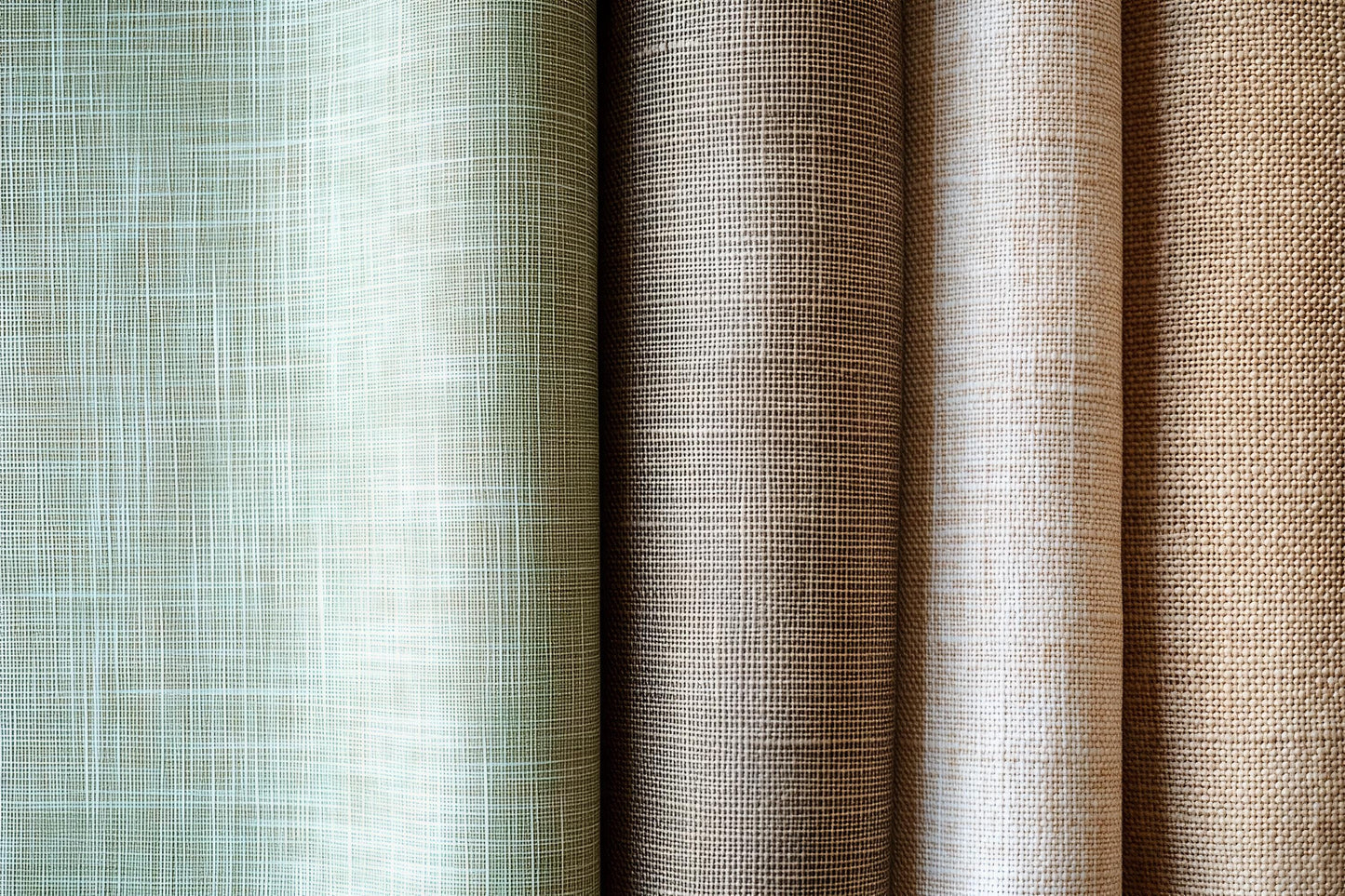 Neutral Textured Wallpaper – Linen Grasscloth Style Wall Covering Wall Art Vn1003