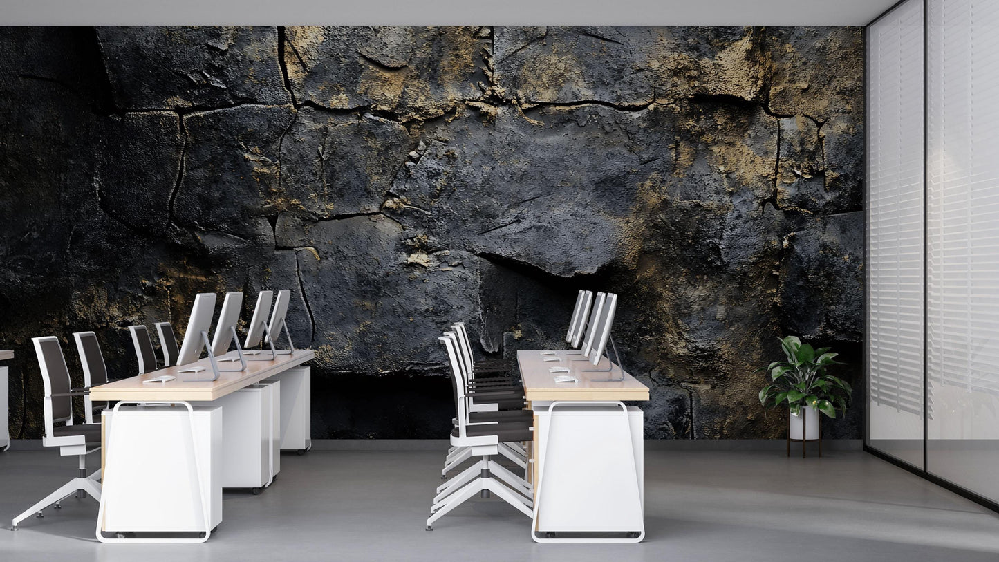 Luxury Abstract Water Ripple Wall Mural – Modern Blue Beige Textured Wallpaper for Bedroom or Living Room Decor Vn732